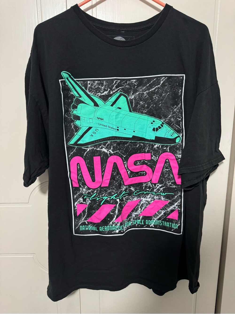 Black NASA Graphic Tee